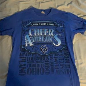 Cheer athletics shirt